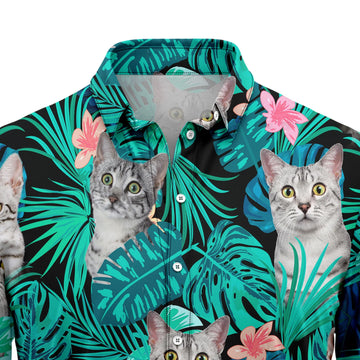 litzzy Custom Photo Cat Tropical T0207 Hawaiian Shirt - Litzzy Shirt Hawaiian Hawaii Shirt For Summer Hawaii Shirt   