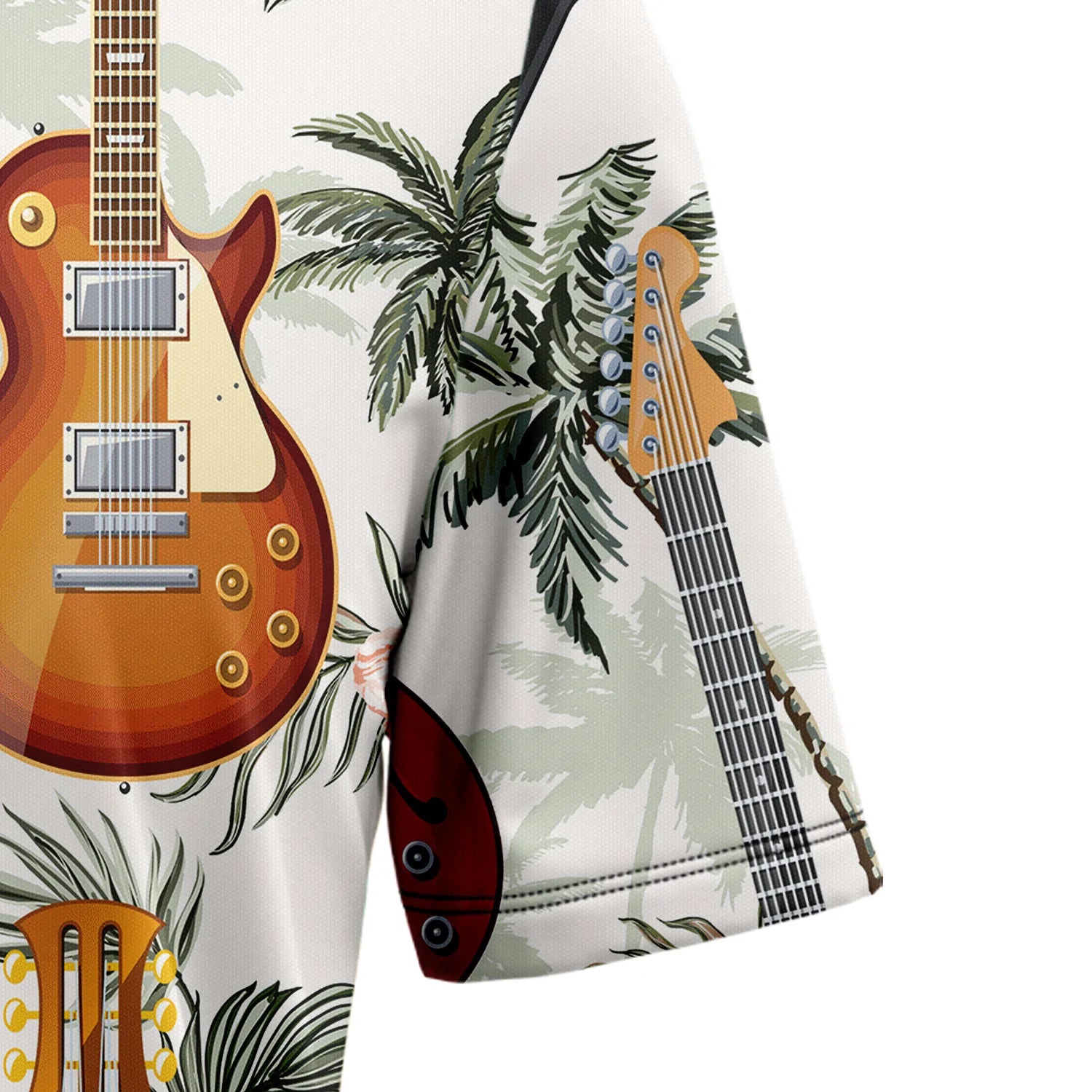 litzzy Guitar Tropical Vintage T0707 Hawaiian Shirt - Litzzy Shirt Hawaiian Hawaii Shirt For Summer Hawaii Shirt   