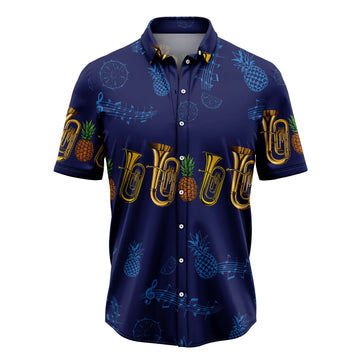 litzzy Tuba Musical Instrument G5805 Hawaiian Shirt - Litzzy Shirt Hawaiian Hawaii Shirt For Summer Hawaii Shirt   
