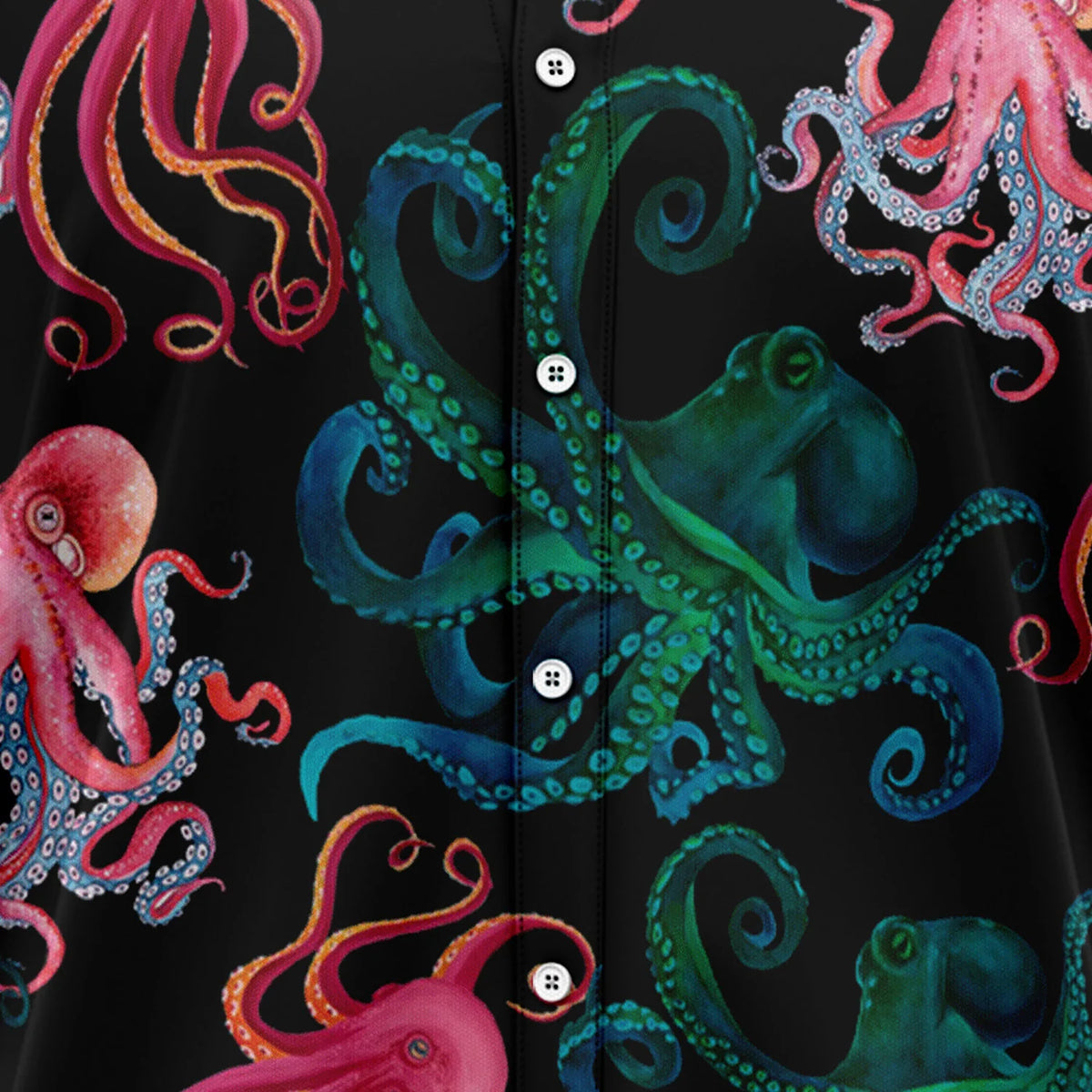 litzzy Octopus Party TG5731 Hawaiian Shirt - Litzzy Shirt Hawaiian Hawaii Shirt For Summer Hawaii Shirt   