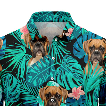 litzzy Custom Dog Face Tropical G5813 Hawaiian Shirt - Litzzy Shirt Hawaiian Hawaii Shirt For Summer Hawaii Shirt   