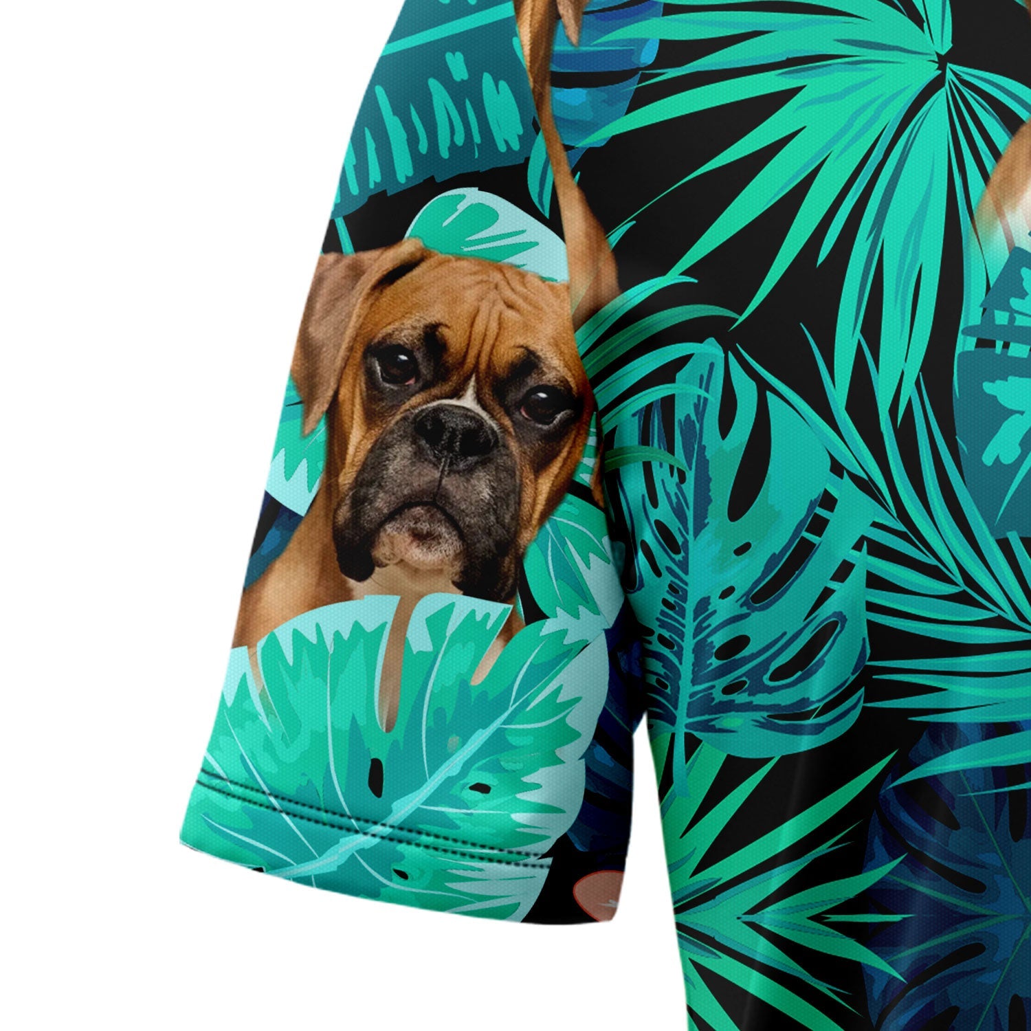 litzzy Custom Dog Face Tropical G5813 Hawaiian Shirt Hawaii Shirt   