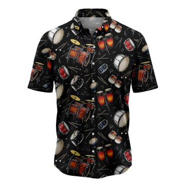 litzzy Drum Retro G5806 Hawaiian Shirt - Litzzy Shirt Hawaiian Hawaii Shirt For Summer Hawaii Shirt   