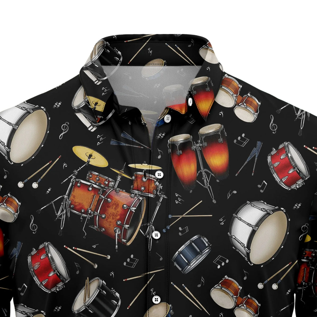 litzzy Drum Retro G5806 Hawaiian Shirt - Litzzy Shirt Hawaiian Hawaii Shirt For Summer Hawaii Shirt   
