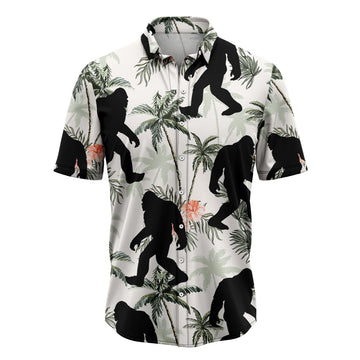 litzzy Bigfoot Tropical Vintage T0707 Hawaiian Shirt - Litzzy Shirt Hawaiian Hawaii Shirt For Summer Hawaii Shirt   