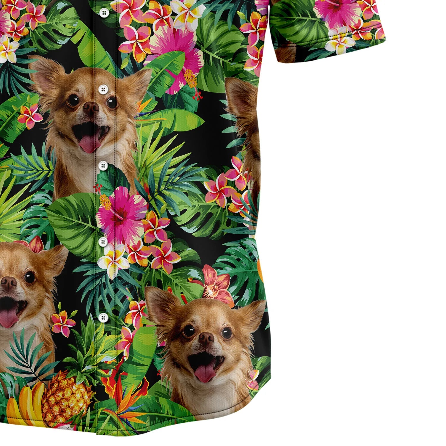 litzzy Funny Custom Photo Dog Tropical Hawaiian Shirt - Litzzy Shirt Hawaiian Hawaii Shirt For Summer Hawaii Shirt   