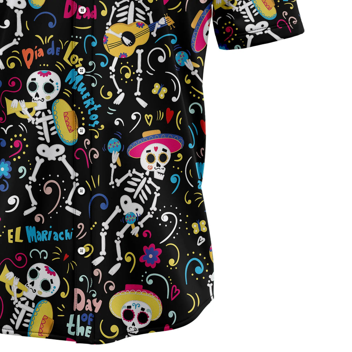 litzzy Dancing Day Of The Dead G5723 Hawaiian Shirt - Litzzy Shirt Hawaiian Hawaii Shirt For Summer Hawaii Shirt   