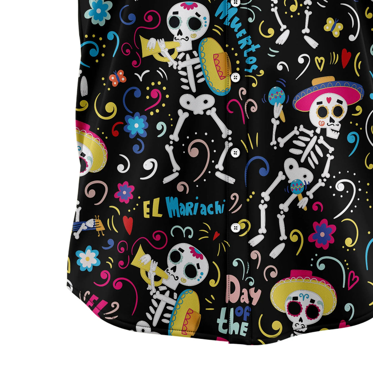 litzzy Dancing Day Of The Dead G5723 Hawaiian Shirt - Litzzy Shirt Hawaiian Hawaii Shirt For Summer Hawaii Shirt   