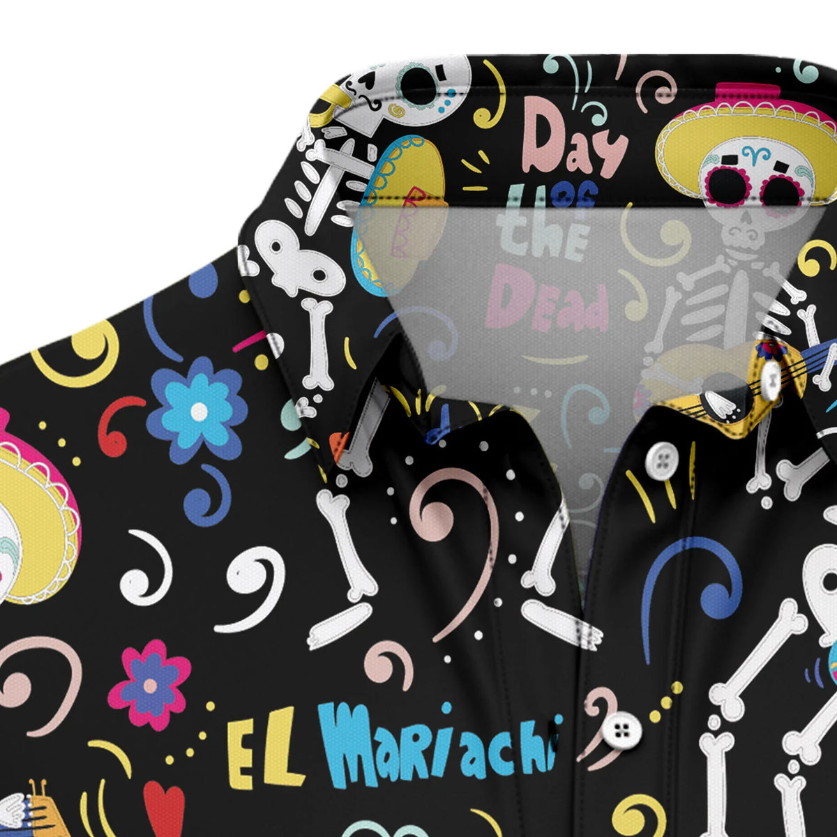 litzzy Dancing Day Of The Dead G5723 Hawaiian Shirt - Litzzy Shirt Hawaiian Hawaii Shirt For Summer Hawaii Shirt   