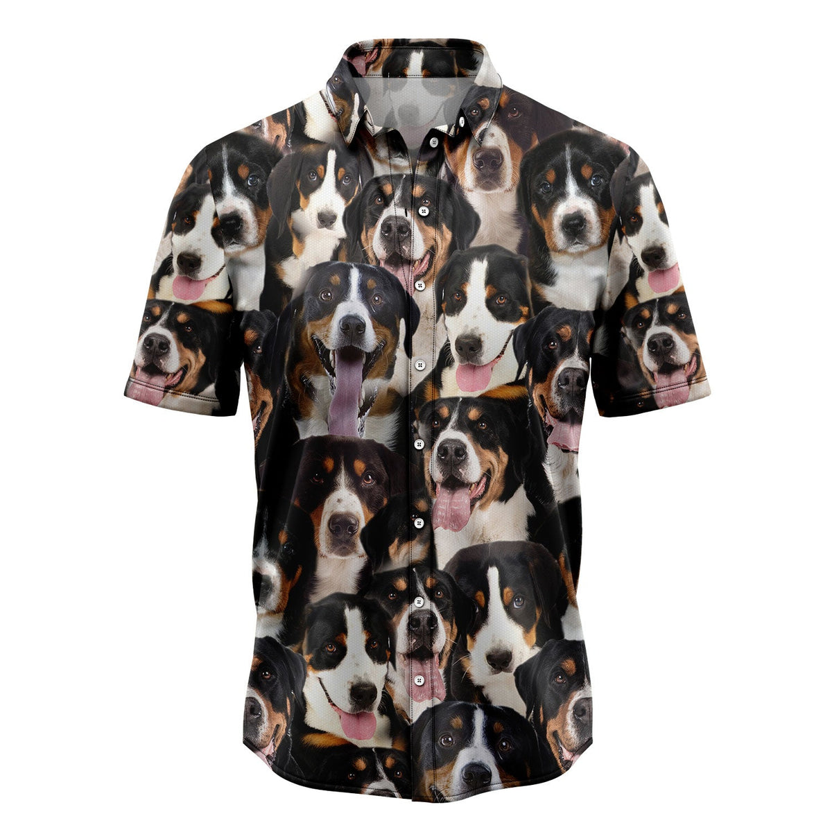 litzzy Greater Swiss Mountain Dog Awesome D0207 Hawaiian Shirt Hawaii Shirt   