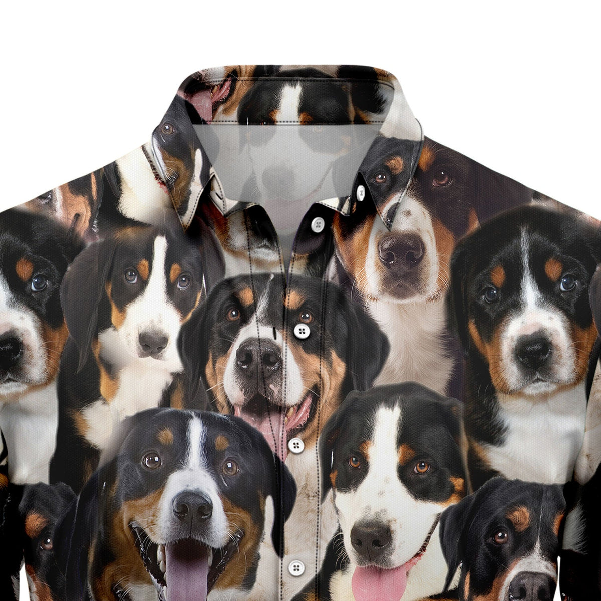 litzzy Greater Swiss Mountain Dog Awesome D0207 Hawaiian Shirt Hawaii Shirt   