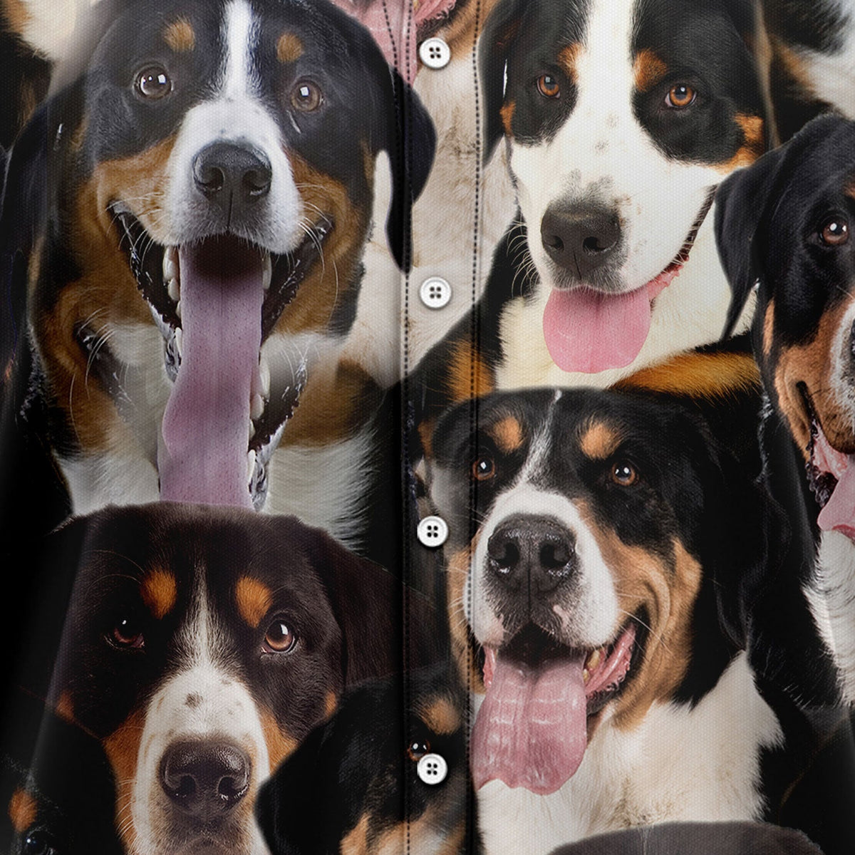 litzzy Greater Swiss Mountain Dog Awesome D0207 Hawaiian Shirt Hawaii Shirt   