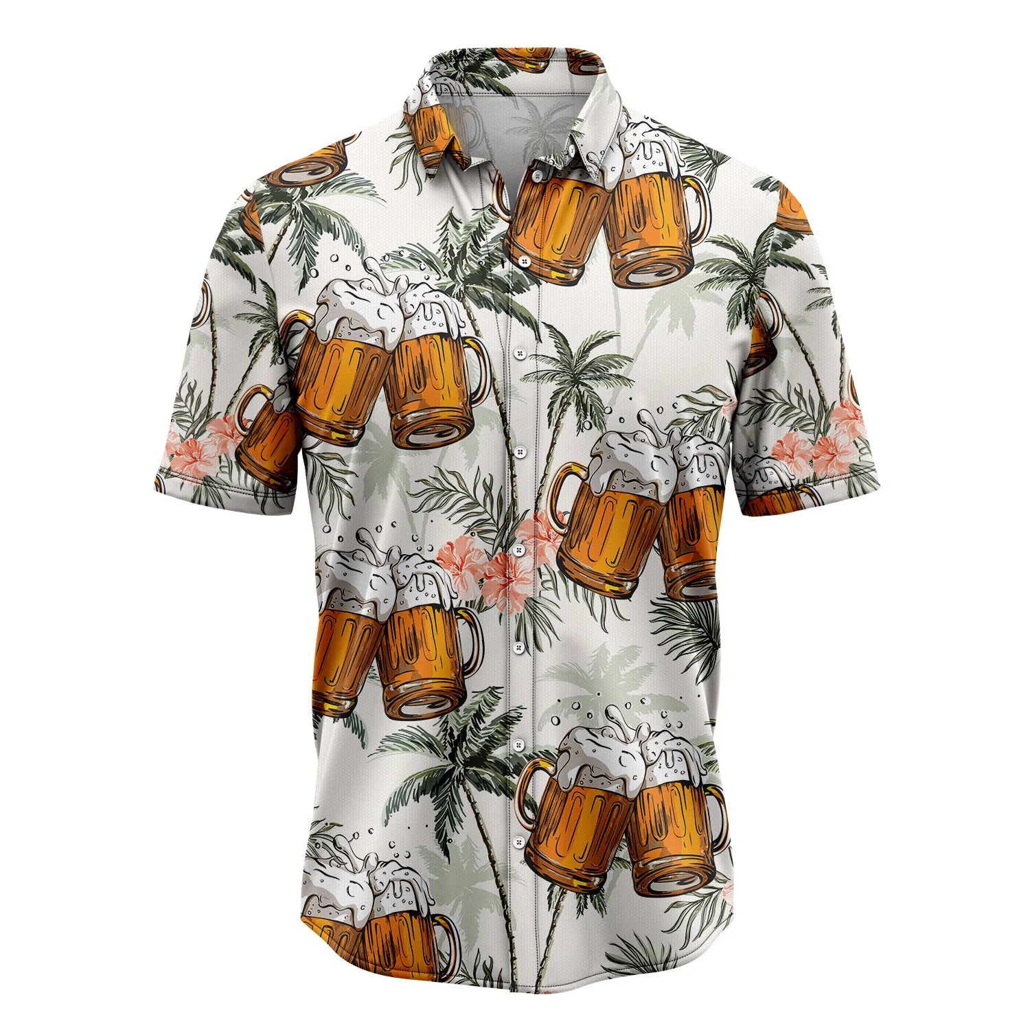 litzzy Beer Tropical Vintage T0707 Hawaiian Shirt - Litzzy Shirt Hawaiian Hawaii Shirt For Summer Hawaii Shirt   