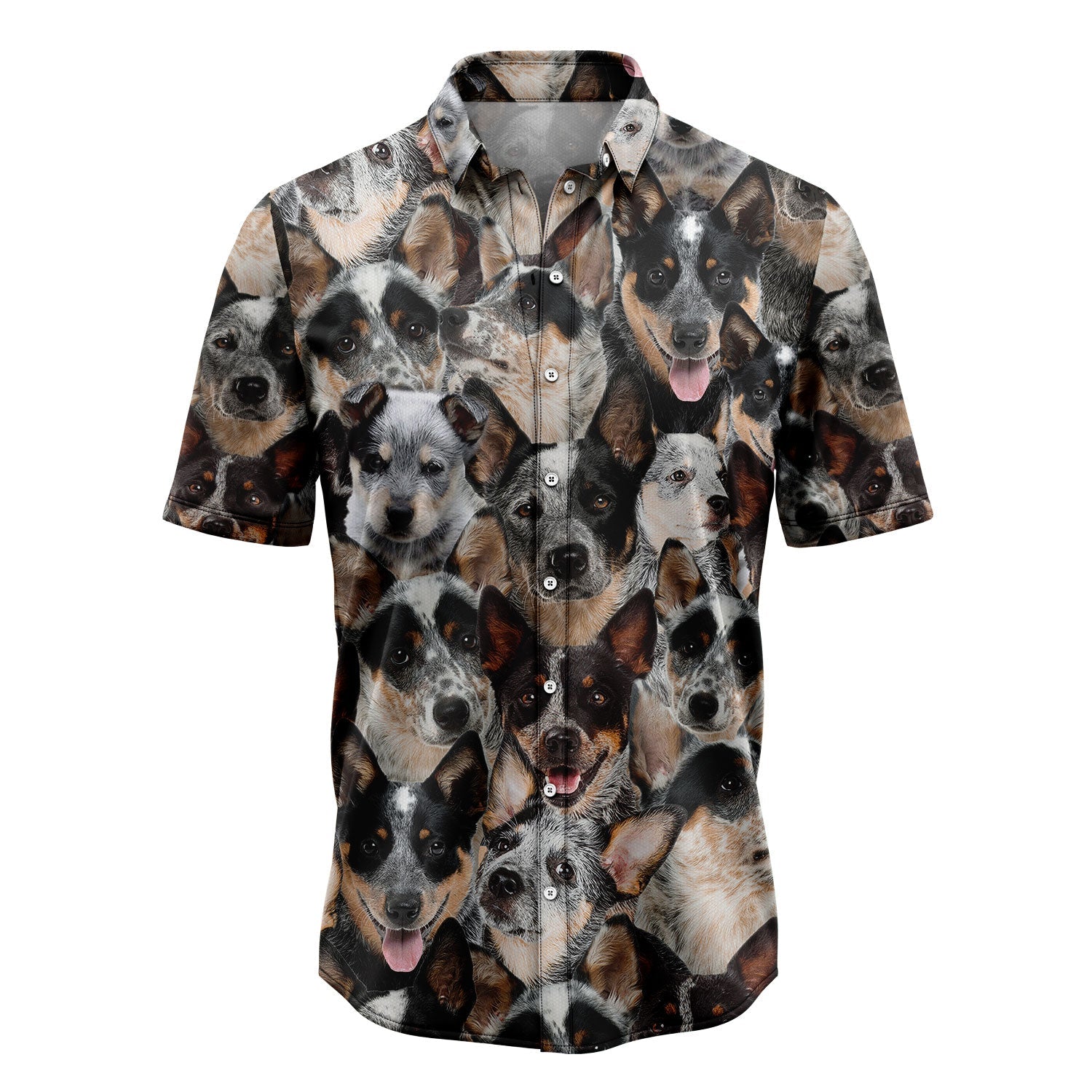 litzzy Australian Cattle Dog Awesome D0207 Hawaiian Shirt Hawaii Shirt   