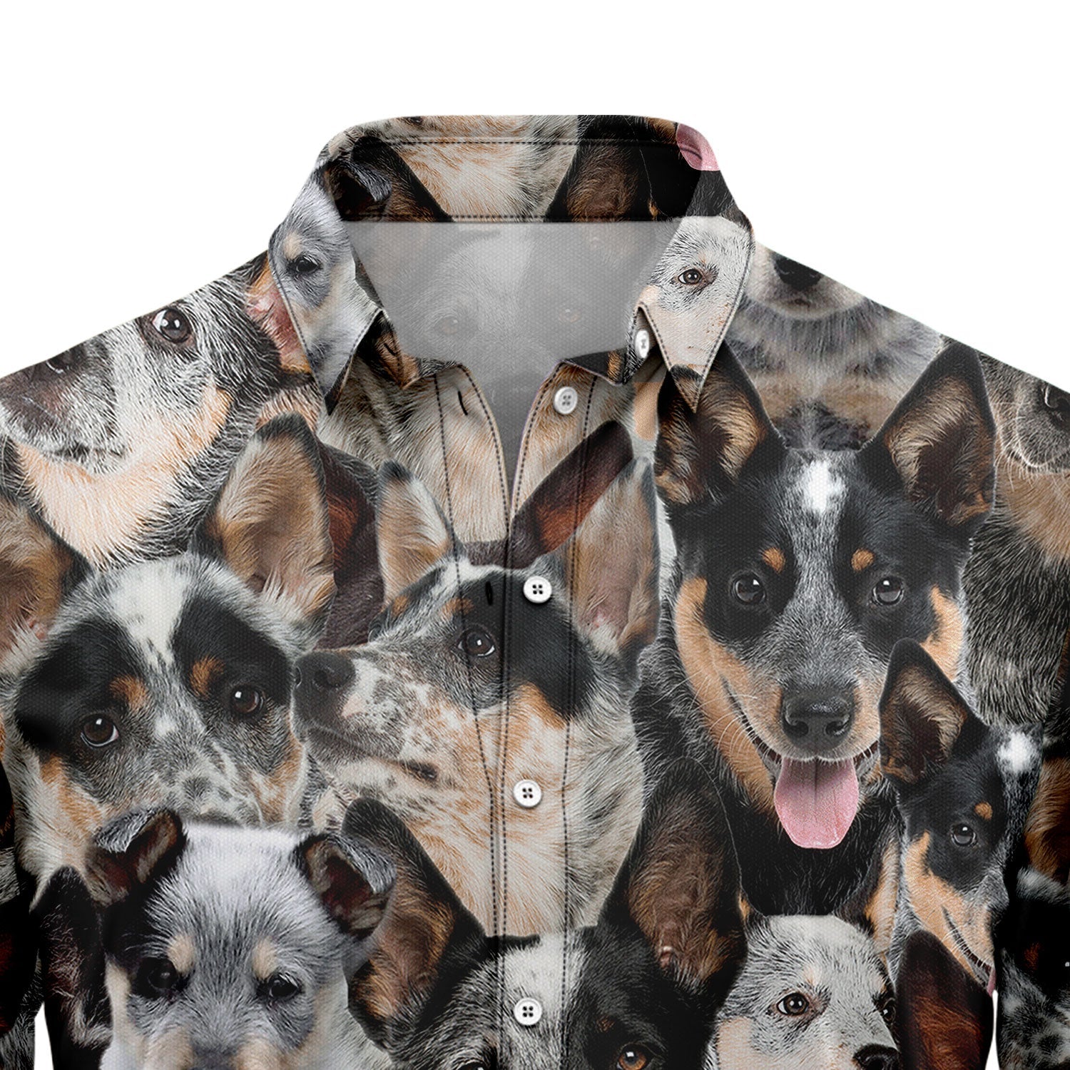 litzzy Australian Cattle Dog Awesome D0207 Hawaiian Shirt Hawaii Shirt   