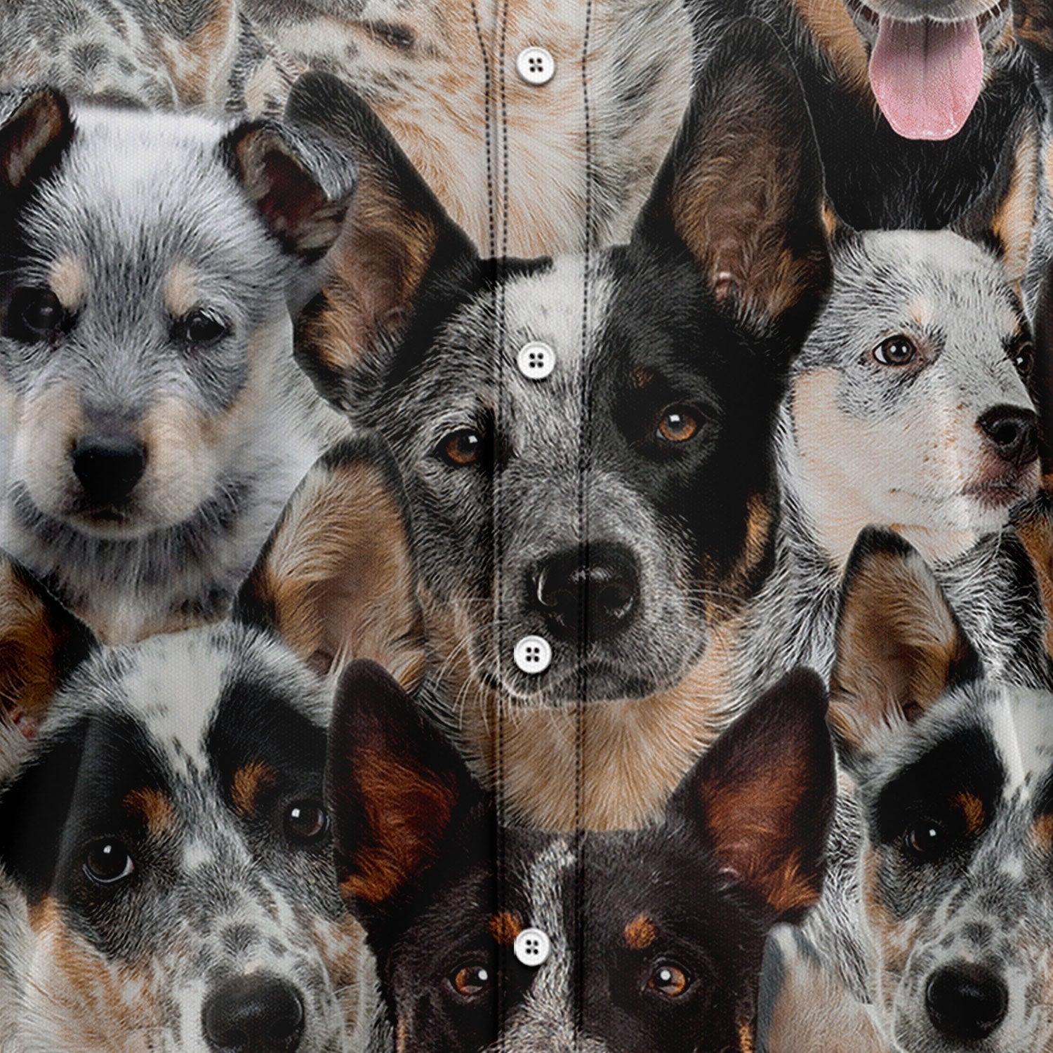 litzzy Australian Cattle Dog Awesome D0207 Hawaiian Shirt Hawaii Shirt   