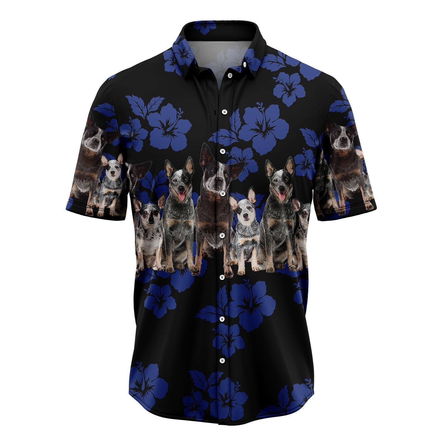 litzzy Awesome Australian Cattle Dog TG5720 Hawaiian Shirt Hawaii Shirt   