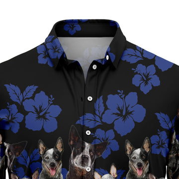 litzzy Awesome Australian Cattle Dog TG5720 Hawaiian Shirt Hawaii Shirt   
