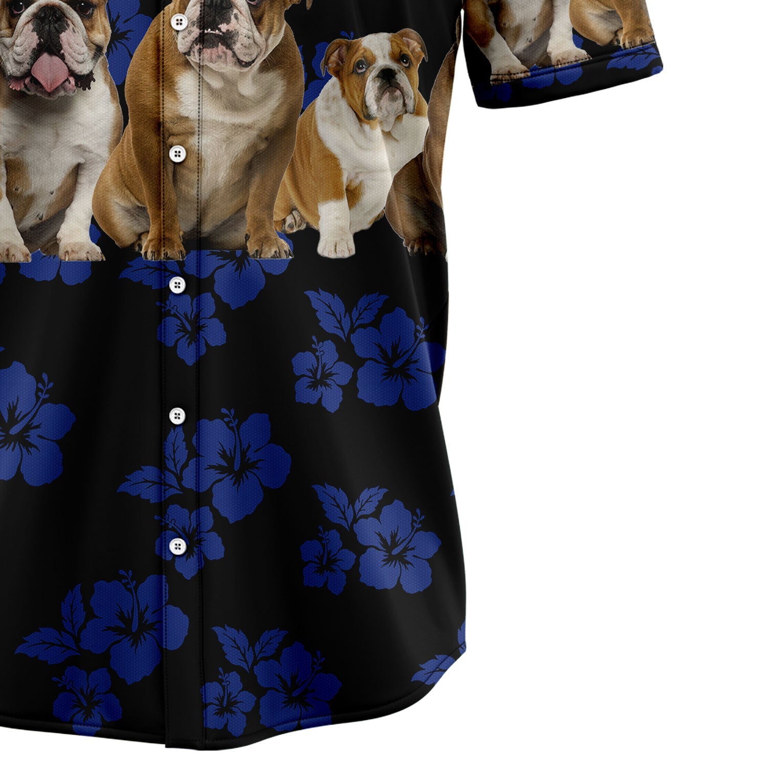 litzzy Awesome Bulldog TG5720 Hawaiian Shirt Hawaii Shirt   