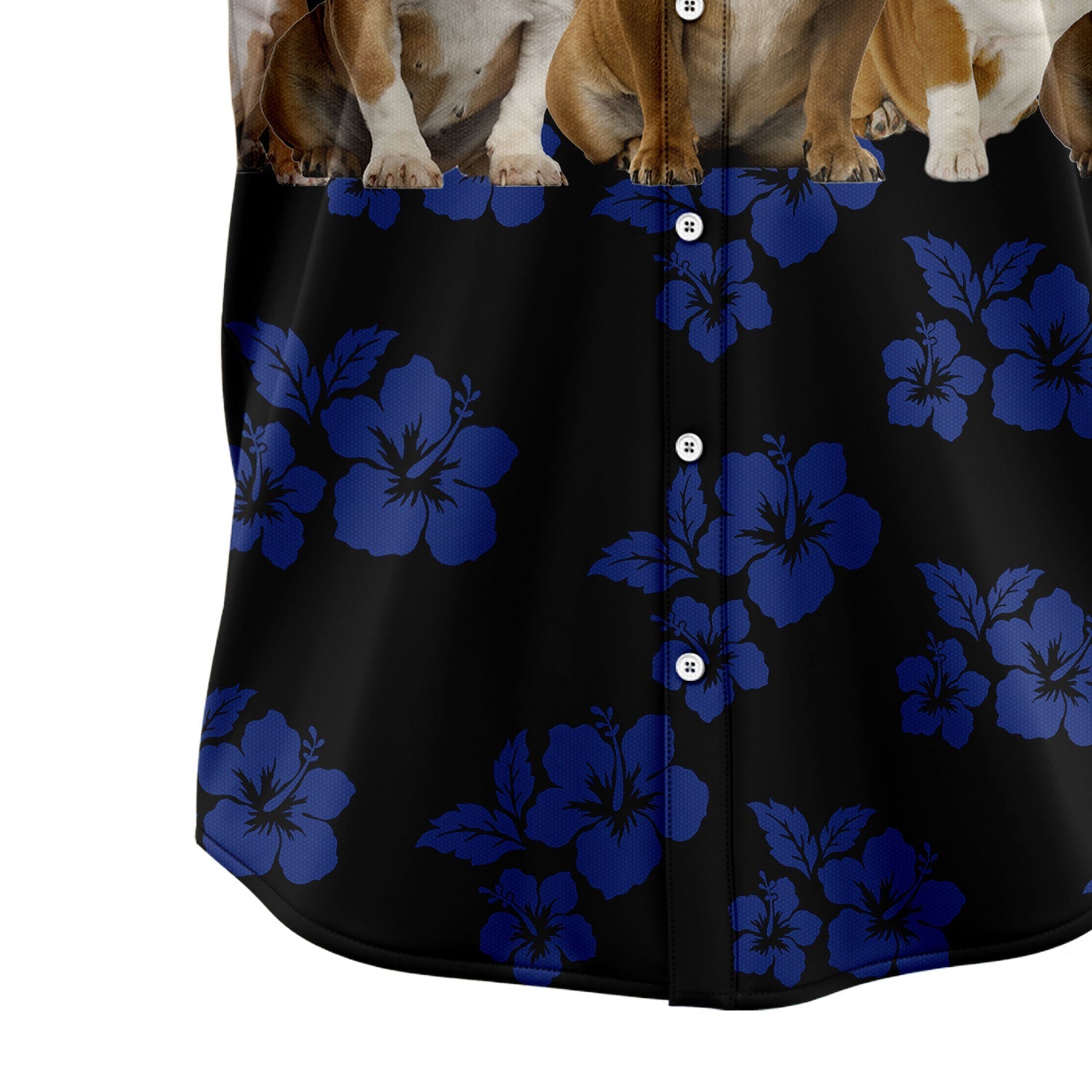 litzzy Awesome Bulldog TG5720 Hawaiian Shirt Hawaii Shirt   