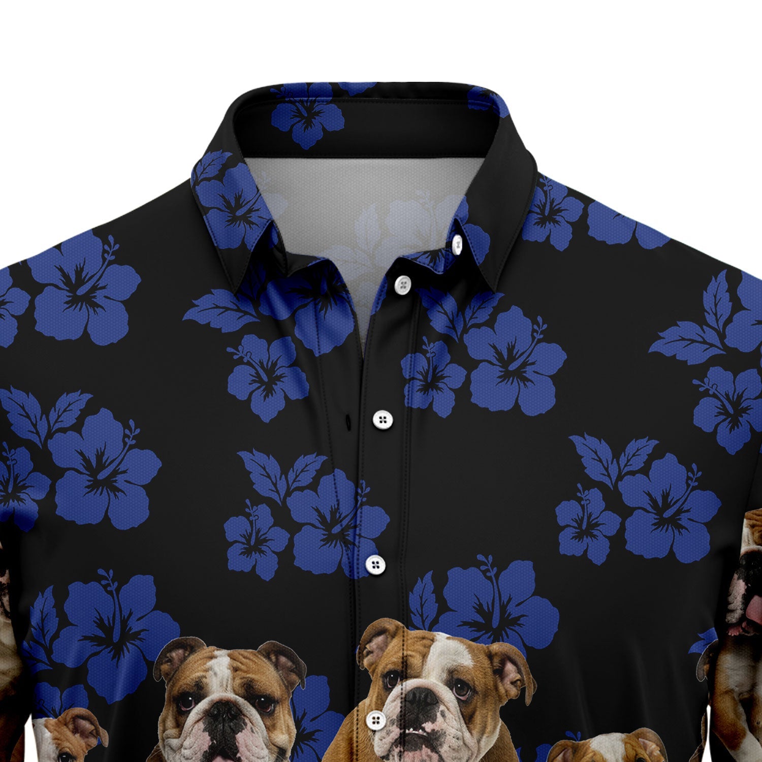 litzzy Awesome Bulldog TG5720 Hawaiian Shirt Hawaii Shirt   