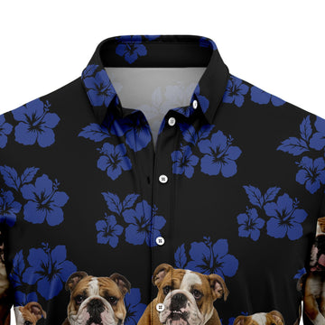 litzzy Awesome Bulldog TG5720 Hawaiian Shirt Hawaii Shirt   