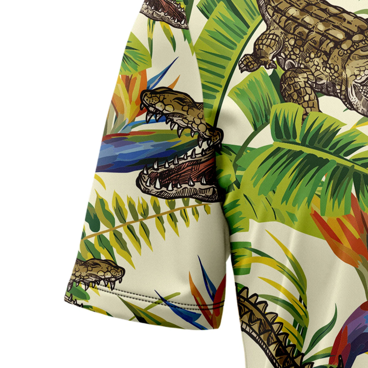 litzzy Crocodile Banana Palm D0907 Hawaiian Shirt - Litzzy Shirt Hawaiian Hawaii Shirt For Summer Hawaii Shirt   