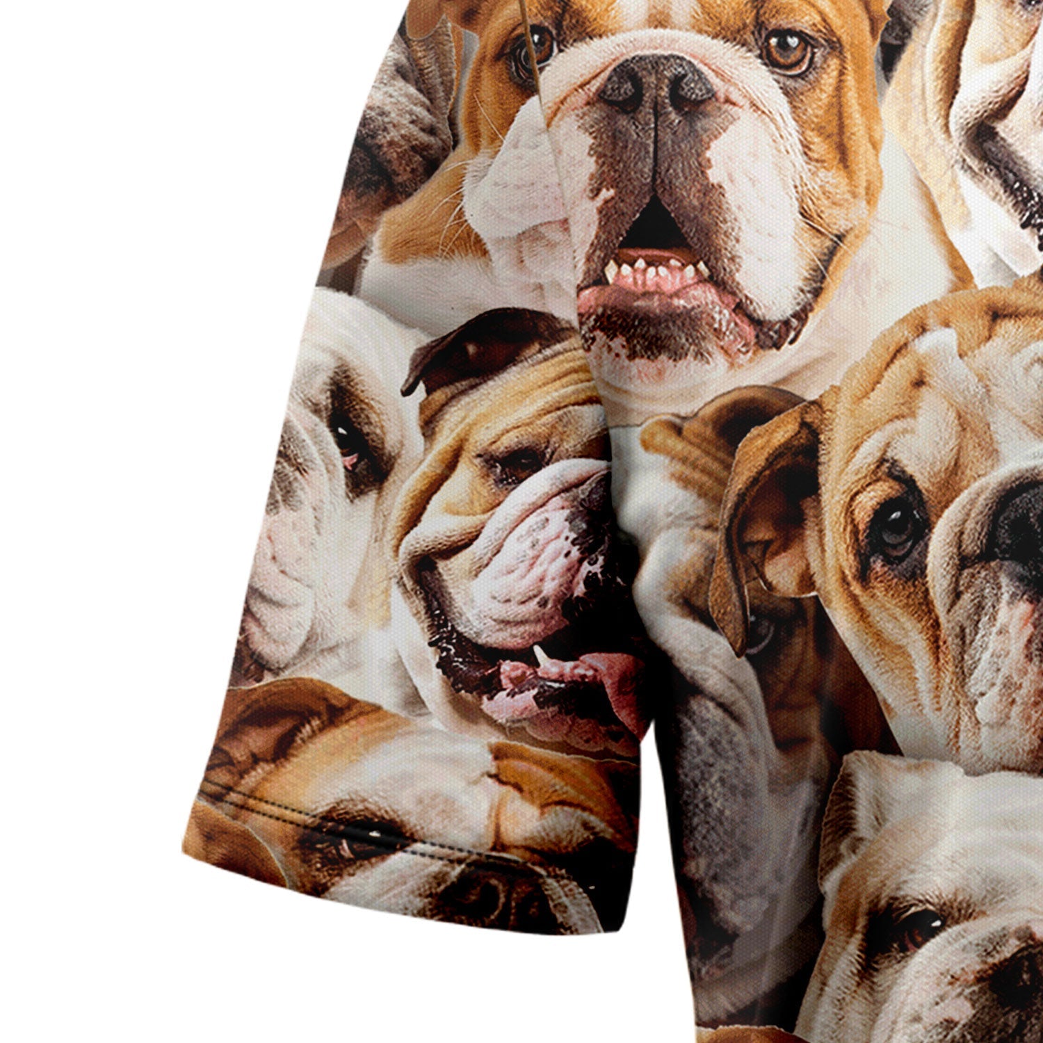 litzzy Bulldog Awesome D0107 Hawaiian Shirt Hawaii Shirt   