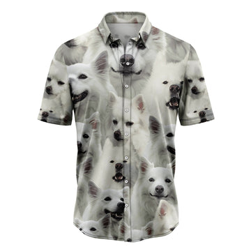 litzzy American Eskimo Dog Awesome D0207 Hawaiian Shirt Hawaii Shirt   