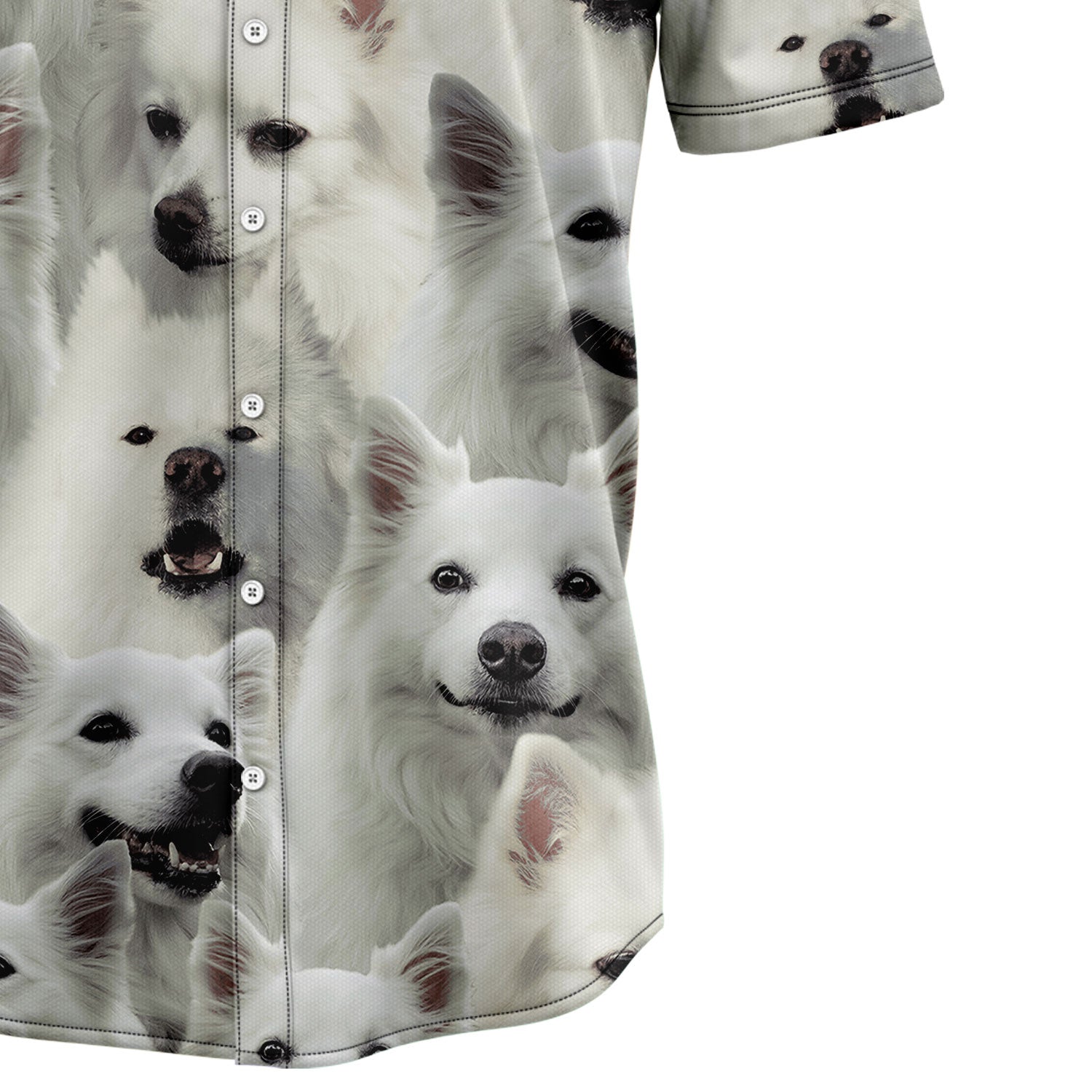 litzzy American Eskimo Dog Awesome D0207 Hawaiian Shirt Hawaii Shirt   