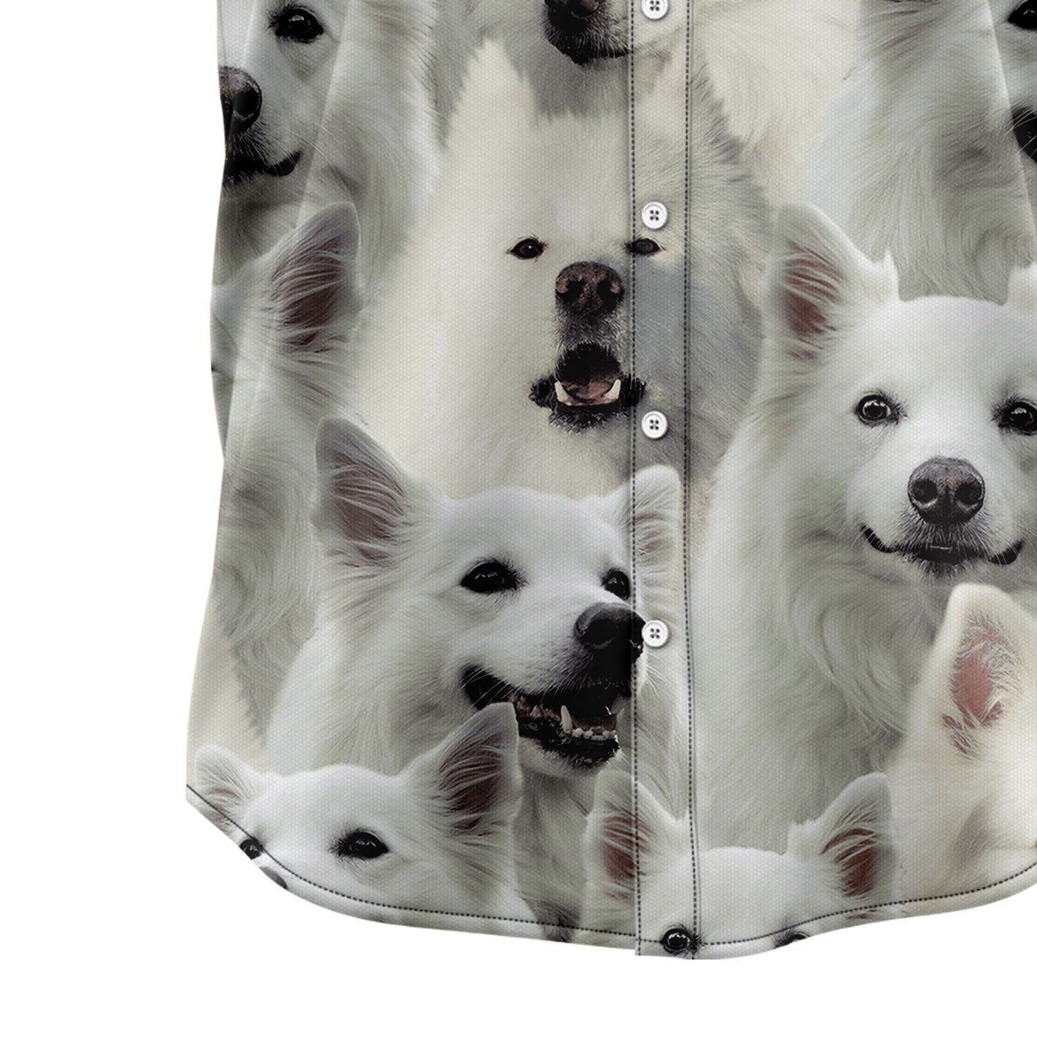 litzzy American Eskimo Dog Awesome D0207 Hawaiian Shirt Hawaii Shirt   