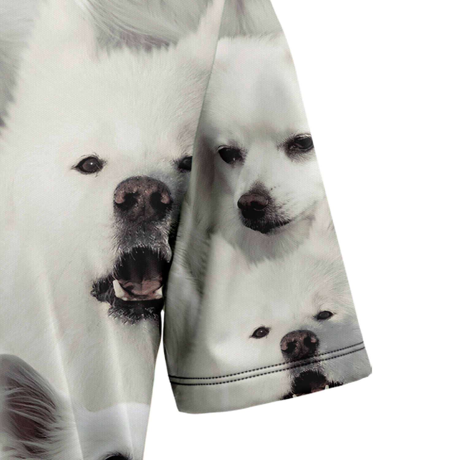 litzzy American Eskimo Dog Awesome D0207 Hawaiian Shirt Hawaii Shirt   