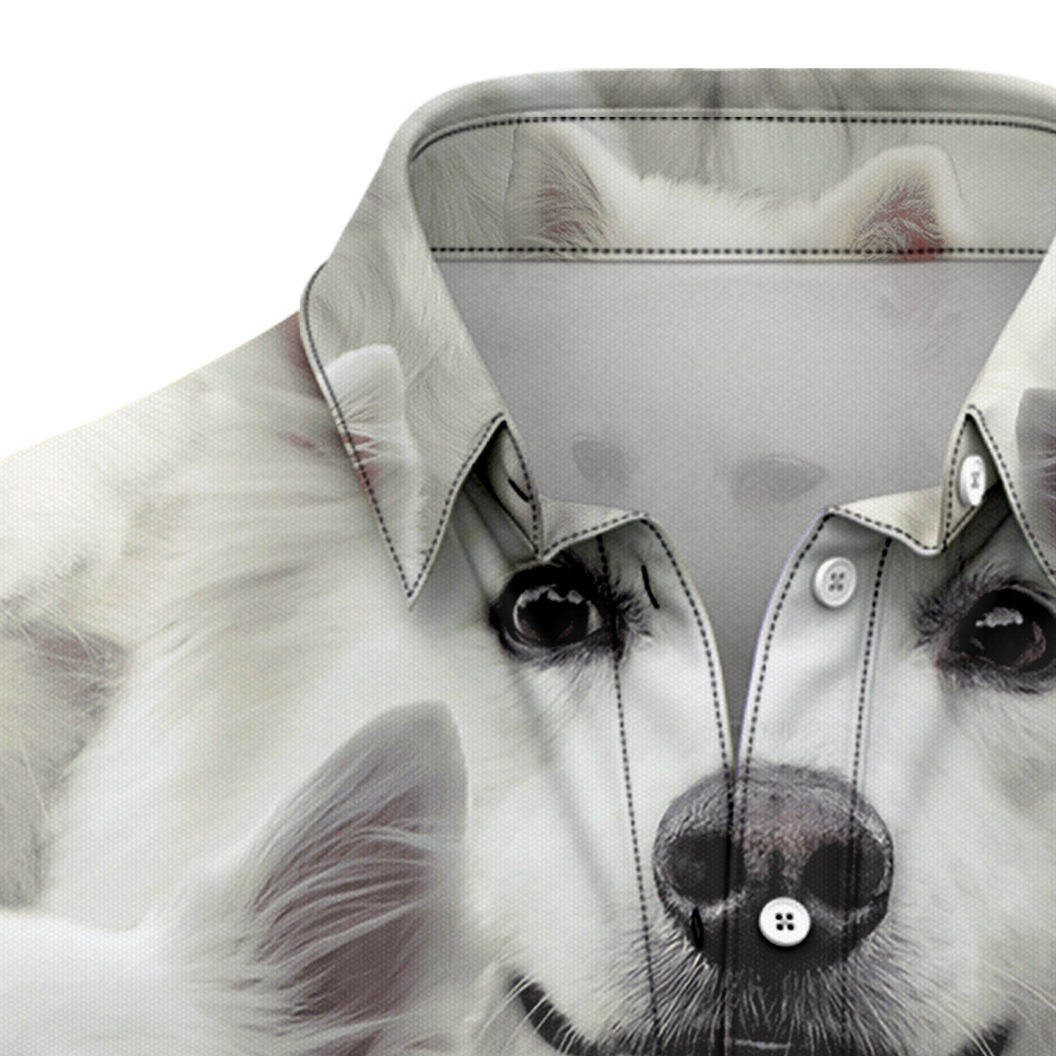 litzzy American Eskimo Dog Awesome D0207 Hawaiian Shirt Hawaii Shirt   