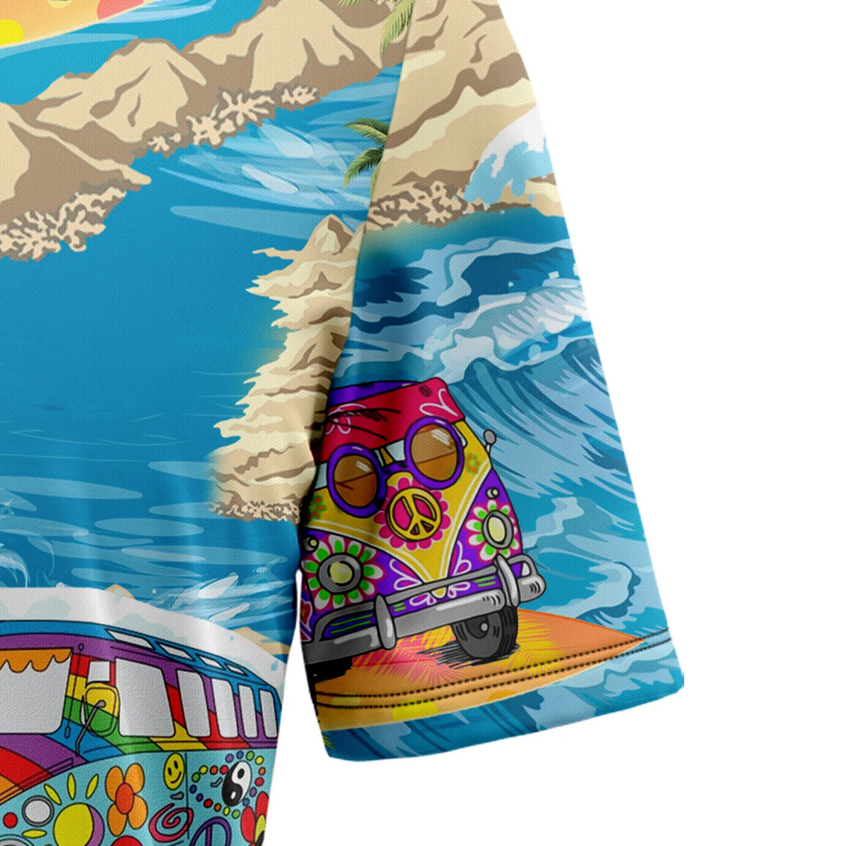 litzzy Hippie Bus Island Hawaiian Shirt - Litzzy Shirt Hawaiian Hawaii Shirt For Summer Hawaii Shirt   