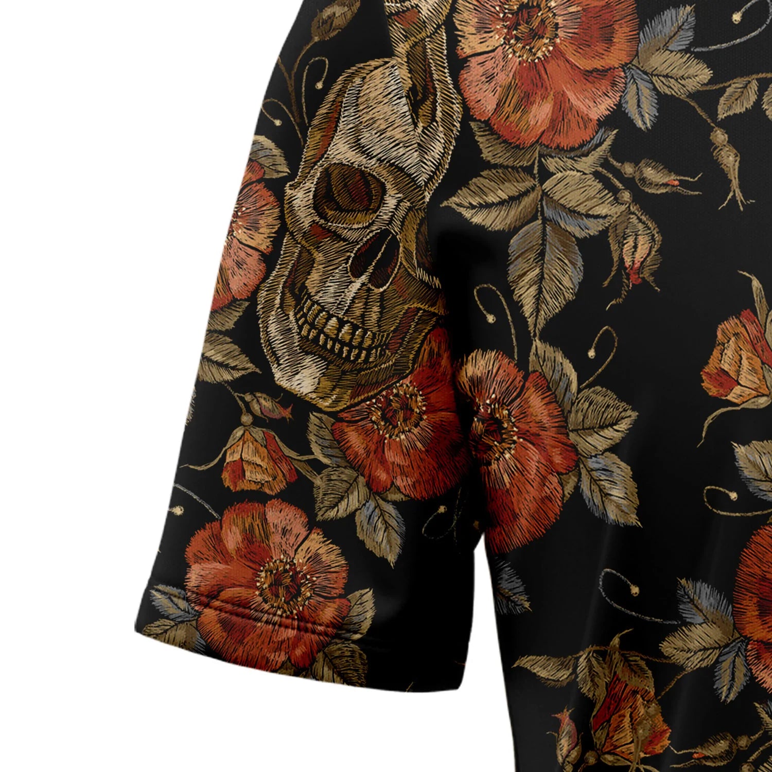 litzzy Vintage Skull H11833 Hawaiian Shirt - Litzzy Shirt Hawaiian Hawaii Shirt For Summer Hawaii Shirt   