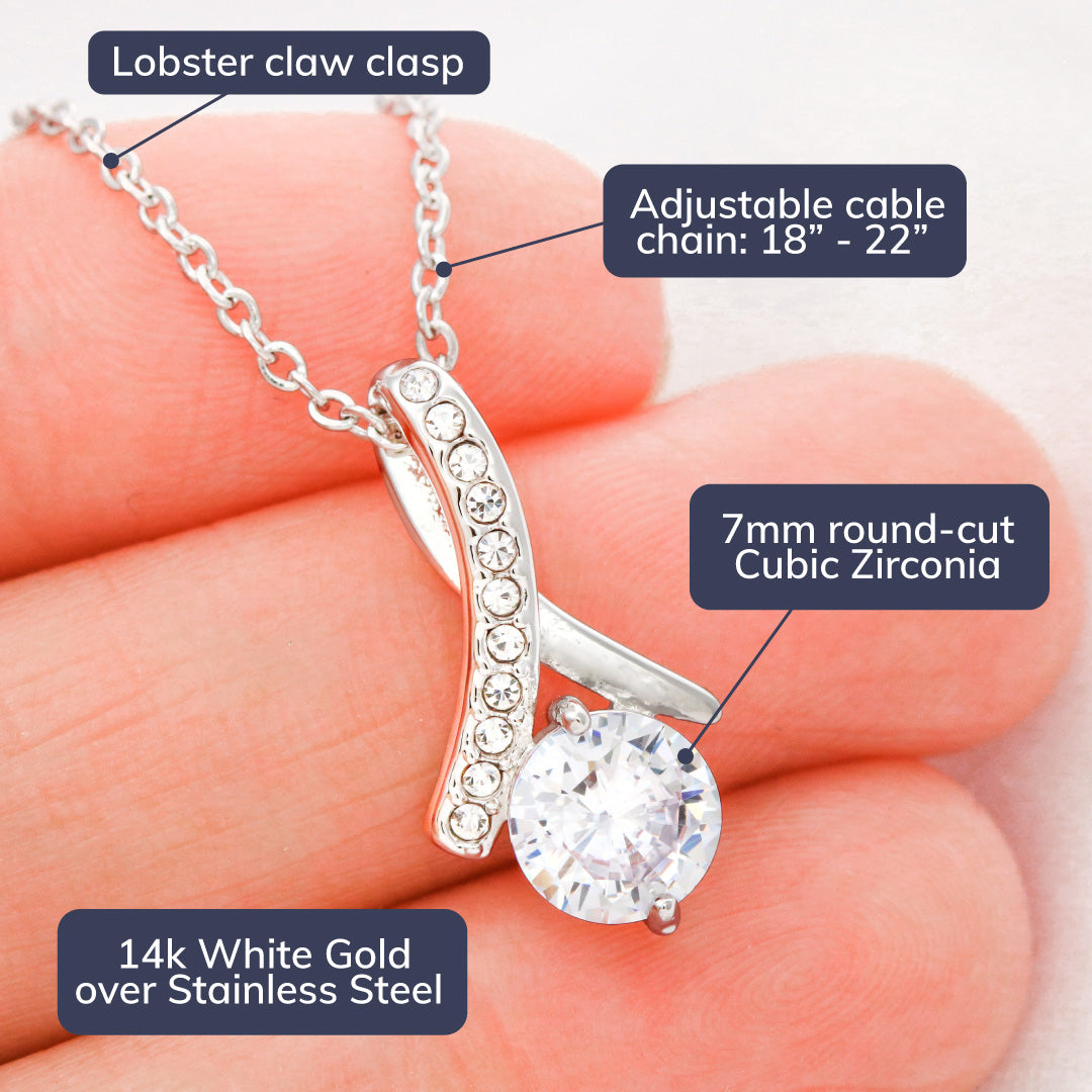 litzzy To my Amazing Mom - Thank you for all - Alluring Necklace Jewelry   