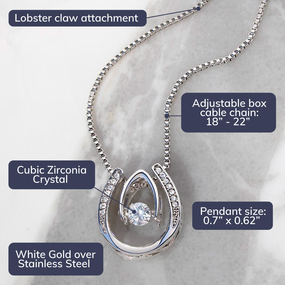 litzzy To my Boyfriend's Mom - Thank you - Lucky in Love Jewelry   