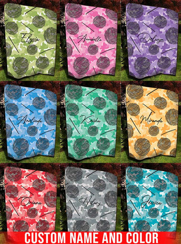litzzy Personalized Crochet Fleece Blanket - Lath2711202 Quilt Blanket   