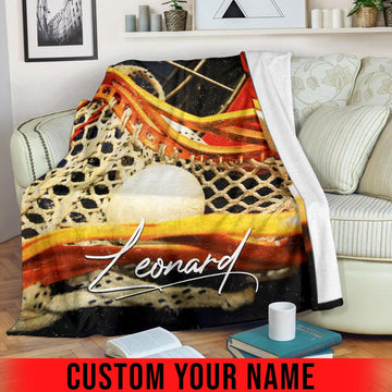 litzzy Personalized Lacrosse Fleece Blanket - Lath0911205 Quilt Blanket 60x80  