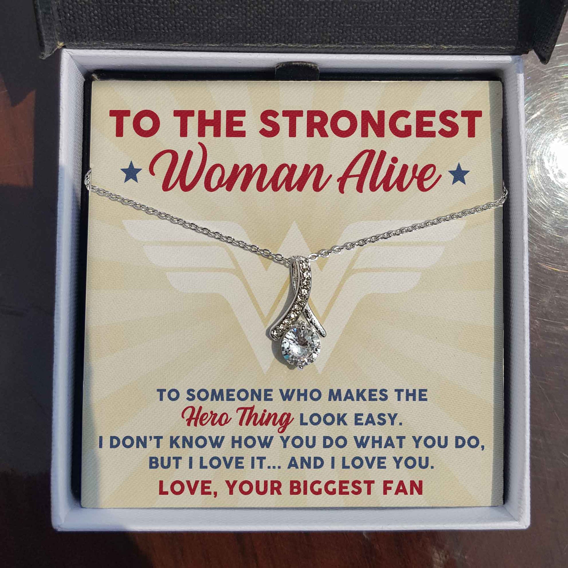 litzzy To The Strongest Woman Alive - Alluring Necklace Jewelry   