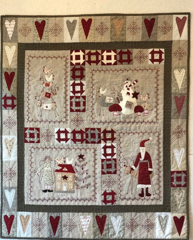 litzzy Scandinavian Christmas CLT2210162H Fleece Blanket Quilt Blanket   