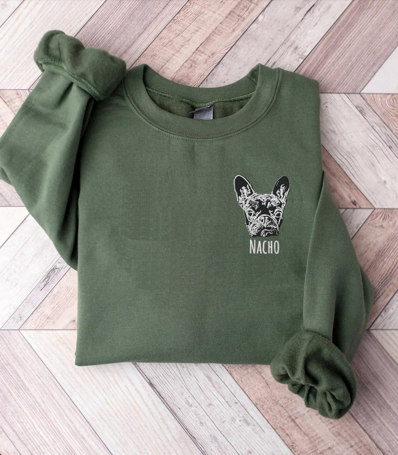 litzzy embroidered pet portrait, Cat Face Embroidery Sweatshirt, Embroidered Custom Pet Portrait Sweatshirt, Hoodie, Tshirt For Pet Lover Embroidered Shirt   