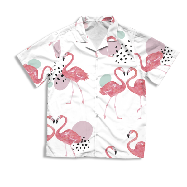 litzzy Print on Demand Hawaii Shirt - Print Image On Hawaii Shirt On Demand - Special Request Custom Short-Sleeve Hawaiian Shirt Hawaii Shirt   