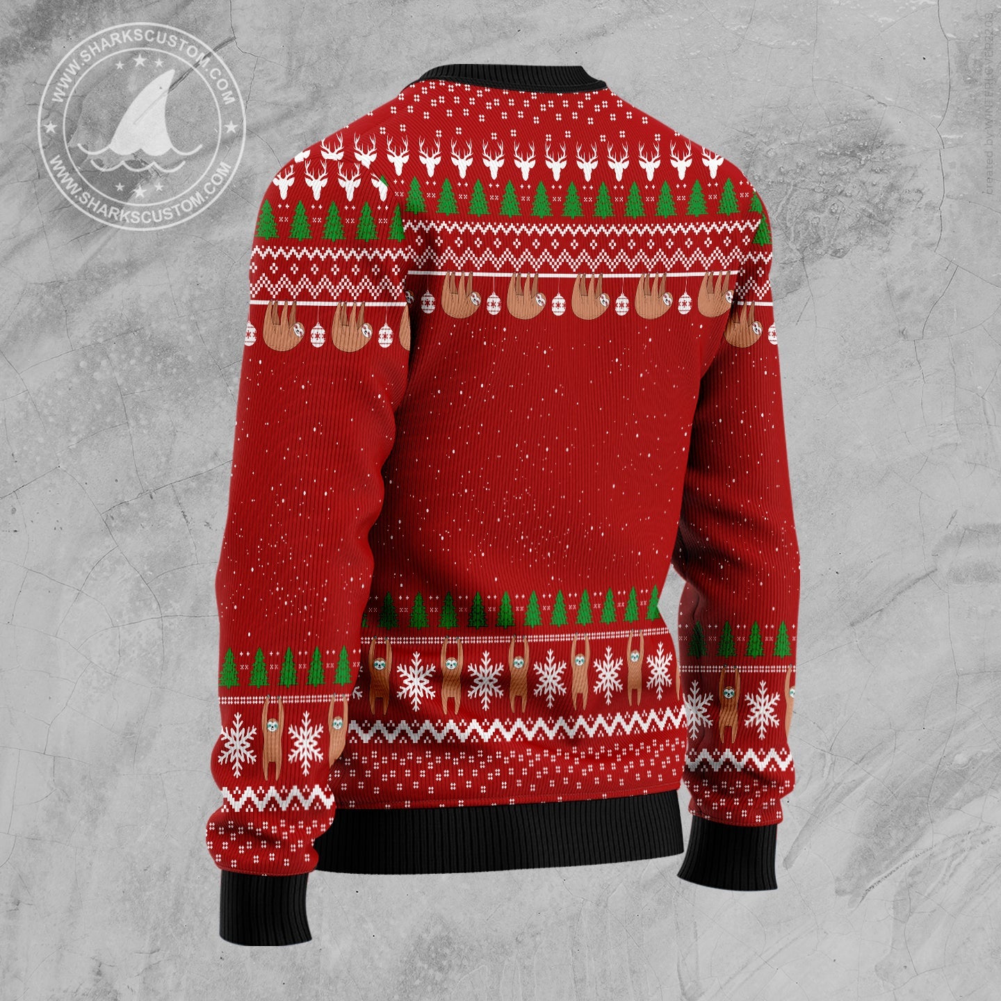 litzzy Sloth It‘s Christmas TG5113 Ugly Christmas Sweater -  Best Gift For Christmas, Noel Malalan - Christmas Signature sweater   