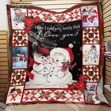 litzzy Snowman Christmas 40 GS-CL-LD3110 Fleece Blanket Quilt Blanket   