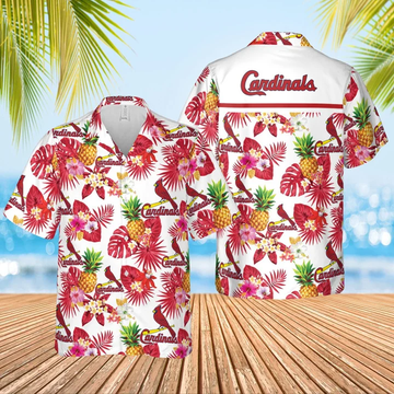litzzy St. Louis Cardinals Hawaiian Shirt men and women, Summer Button Down Mens Hawaiian Shirts - Aloha shirt Hawaiian Hawaii Shirt For Summer Hawaii Shirt S  