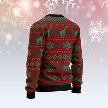 litzzy Giraffe Winter T1210 Ugly Christmas Sweater -  Best Gift For Christmas, Noel Malalan - Christmas Signature sweater   