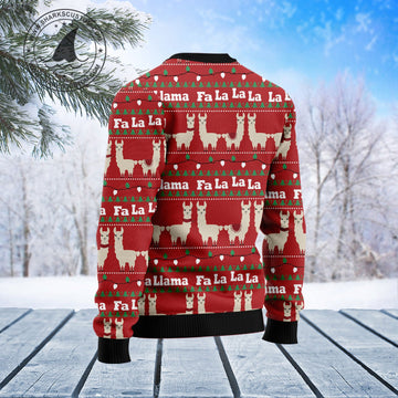 litzzy Llama Lalala T1510 Ugly Christmas Sweater -  Best Gift For Christmas, Noel Malalan - Christmas Signature sweater   