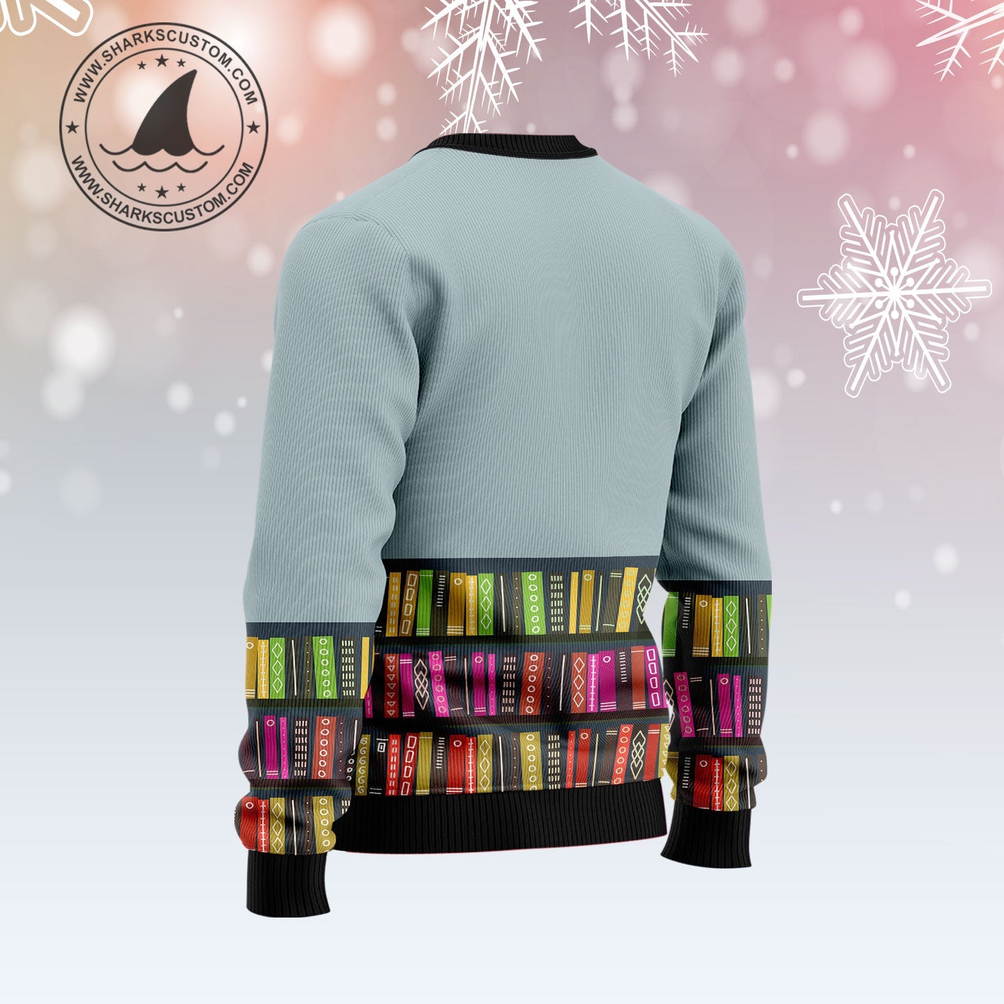 litzzy Read A Book T1510 Ugly Christmas Sweater -  Best Gift For Christmas, Noel Malalan - Christmas Signature sweater   