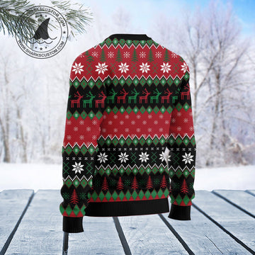 litzzy T-Rex Santa Christmas T1711 Ugly Christmas Sweater -  Best Gift For Christmas, Noel Malalan - Christmas Signature sweater   